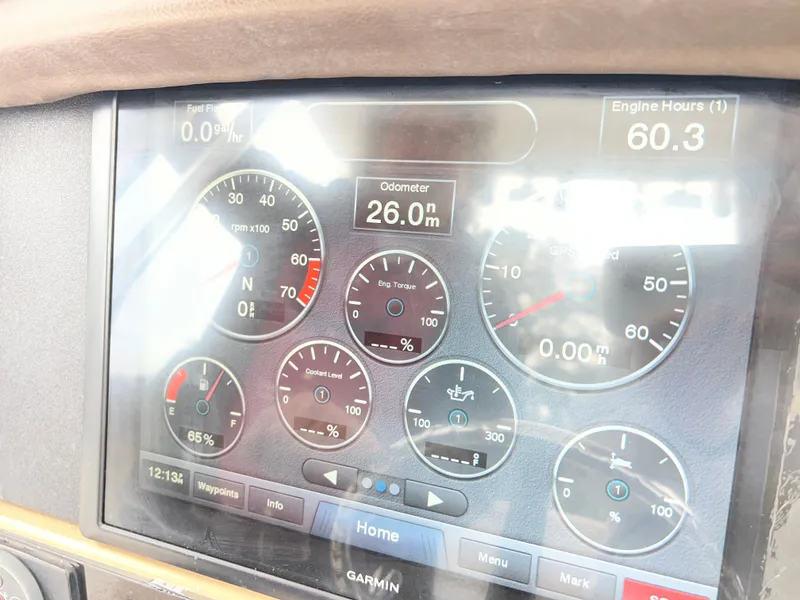 Slide: The Image of Garmin display on 2020 Robalo R242 Center Console. - 6