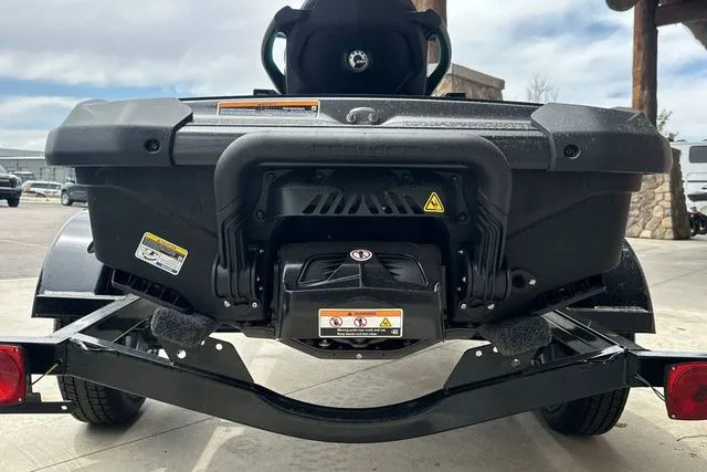 Slide: The Image of Rear view of 2026 Sea-Doo PWC GTR 230 on trailer. - 29