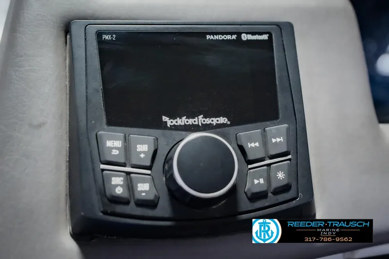 Slide: The Image of Rockford Fosgate PMX-2 audio system in 2022 Bennington 23 QXFBA boat. - 39