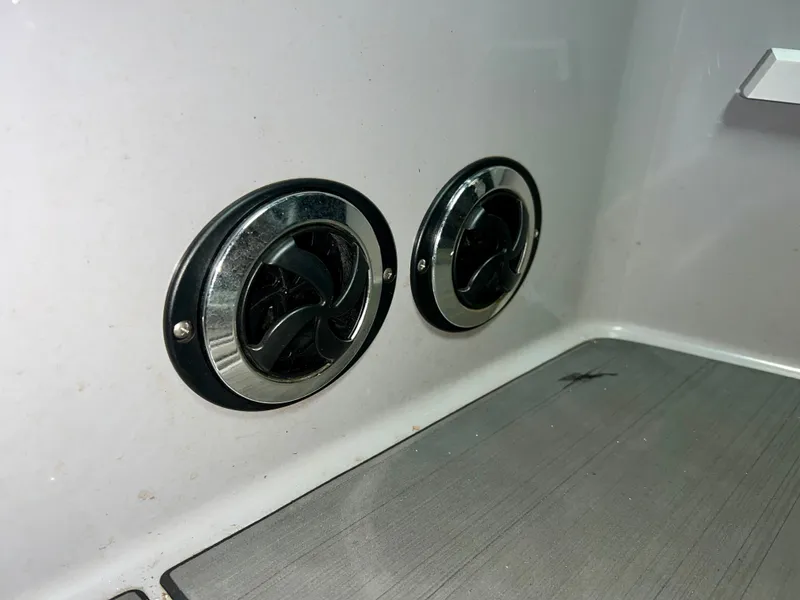 Slide: The Image of Interior vents of a 2021 Supra SE 450. - 22