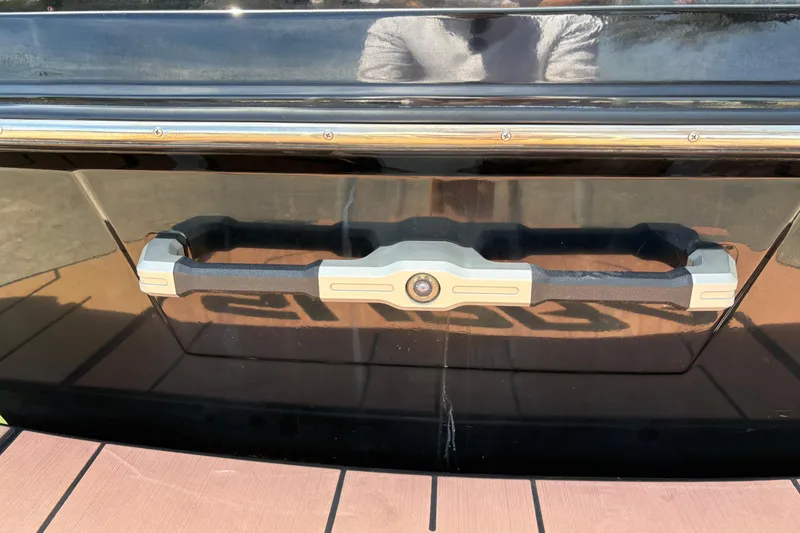 Slide: The Image of 2023 Supra SL 400 rear view with handle and camera detail. - 10