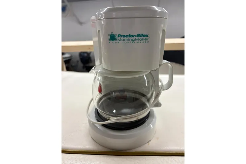 Slide: The Image of Proctor-Silex Morning Maker coffee machine on a Sea Ray 340 Sundancer boat. - 30