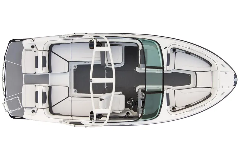 Slide: The Image of Manufacturer Provided Image: 2015 Chaparral Vortex 223 VRX boat interior layout, top view. - 20
