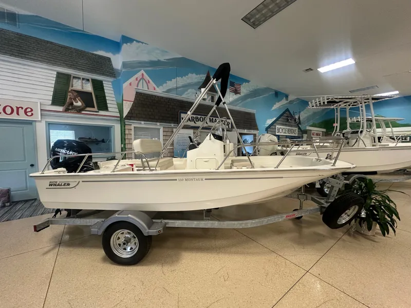 Slide: The Image of Boston Whaler 150 Montauk 2026 - 0