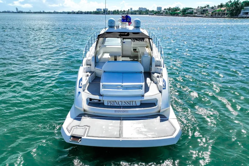 Slide: The Image of Azimut Atlantis 48 yacht cruising on clear blue waters, 2014 model. - 6
