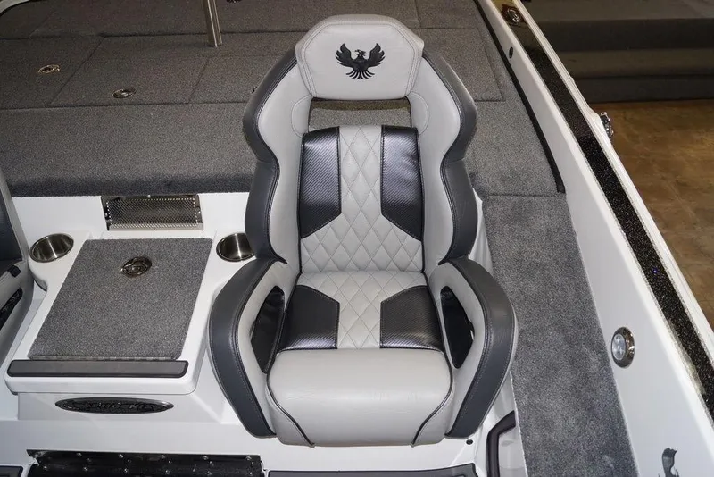Slide: The Image of Luxurious seat in 2026 Phoenix 920 Elite X boat, featuring sleek design and premium materials. - 19