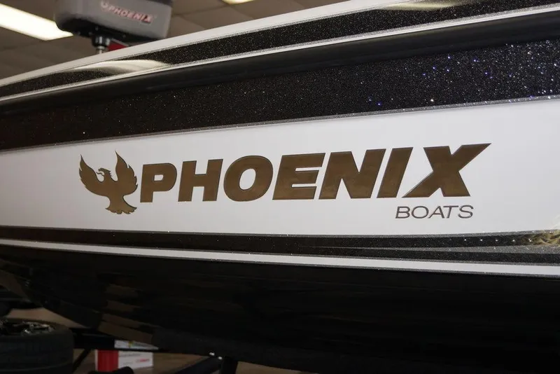Slide: The Image of Phoenix 920 Elite X 2026 boat logo with sleek design and glittering finish. - 7