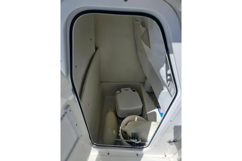 Slide: The Image of Interior storage compartment of 2023 Sea Hunt Ultra 229 boat. - 17