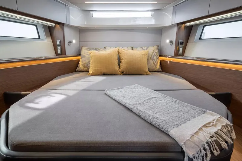 Slide: The Image of Luxurious bedroom in the Beneteau Antares 12 Coupe 2026. - 10