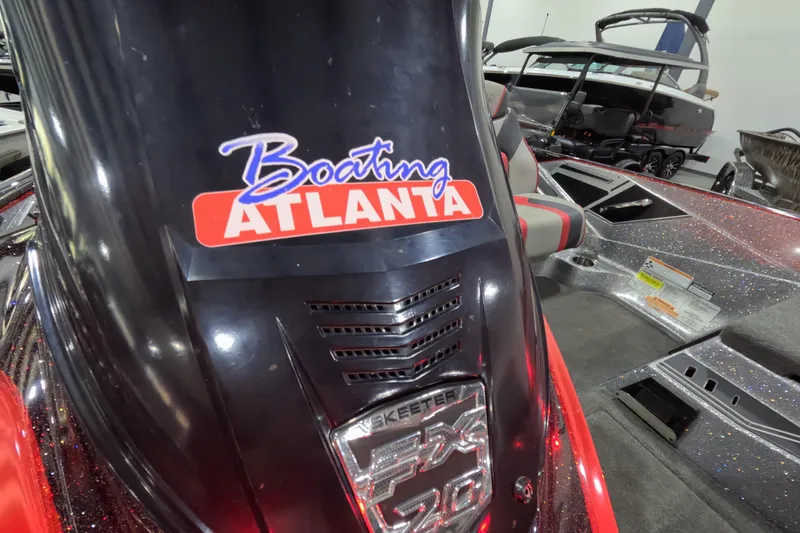 Slide: The Image of 2017 Skeeter FX20 boat with "Boating Atlanta" sticker, interior view. - 9