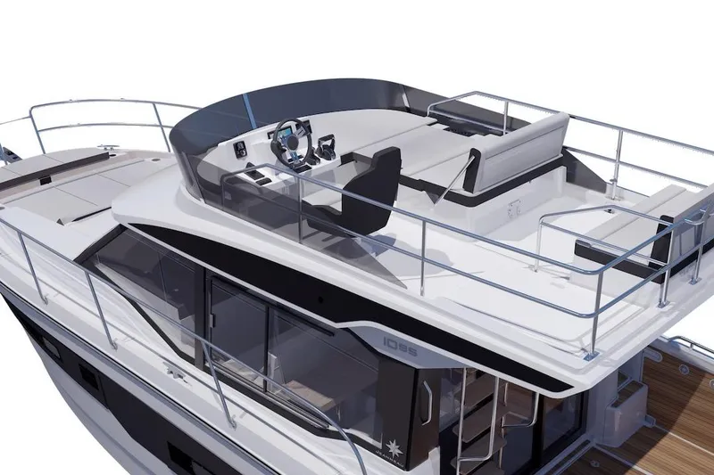 Slide: The Image of 2026 Jeanneau NC 1095 Fly Series 2 yacht with spacious flybridge and modern design. - 18
