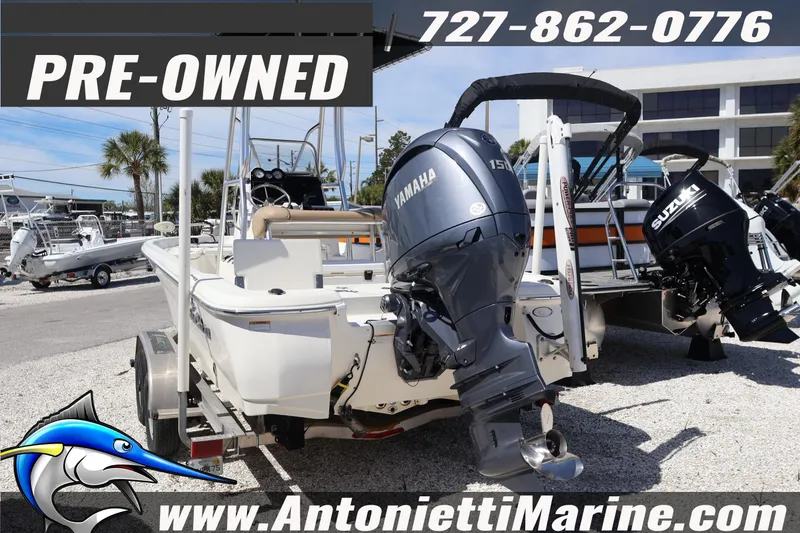 Slide: The Image of Pre-owned 2018 NauticStar 2140 Sport boat with Yamaha engine at Antonietti Marine. - 5