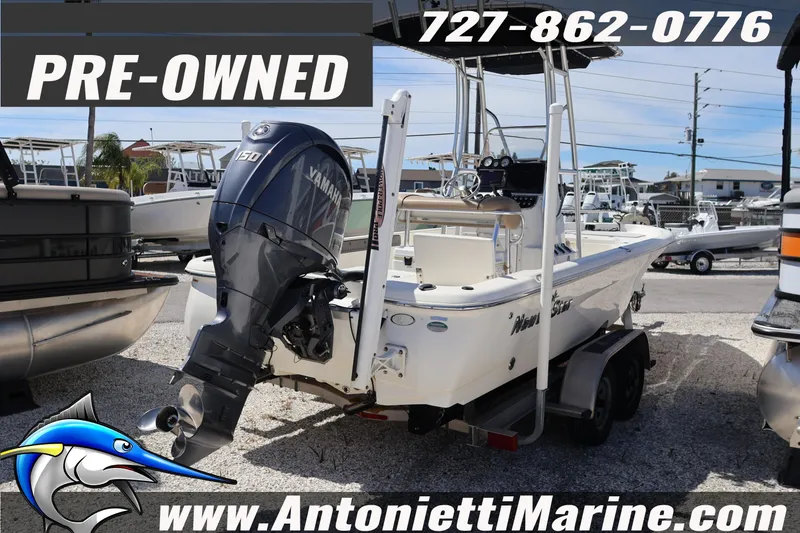 Slide: The Image of Pre-owned 2018 NauticStar 2140 Sport boat with Yamaha 150 engine at Antonietti Marine. - 6