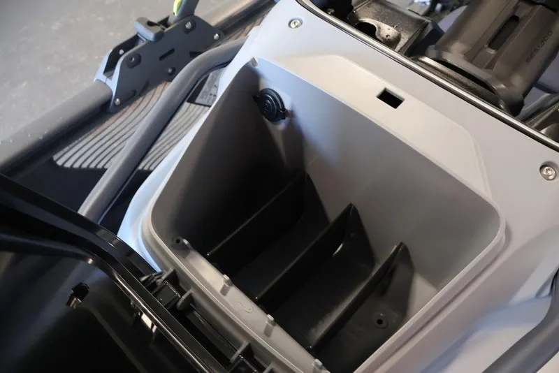 Slide: The Image of Storage compartment of 2026 Sea-Doo Switch Cruise Limited 18, showcasing interior design and functionality. - 17