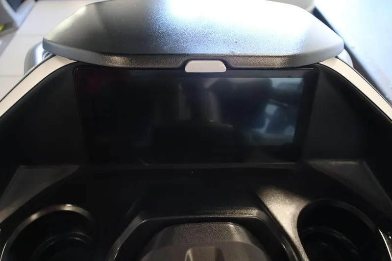 Slide: The Image of Dashboard of 2026 Sea-Doo Switch Cruise Limited 18, featuring a sleek digital display. - 23