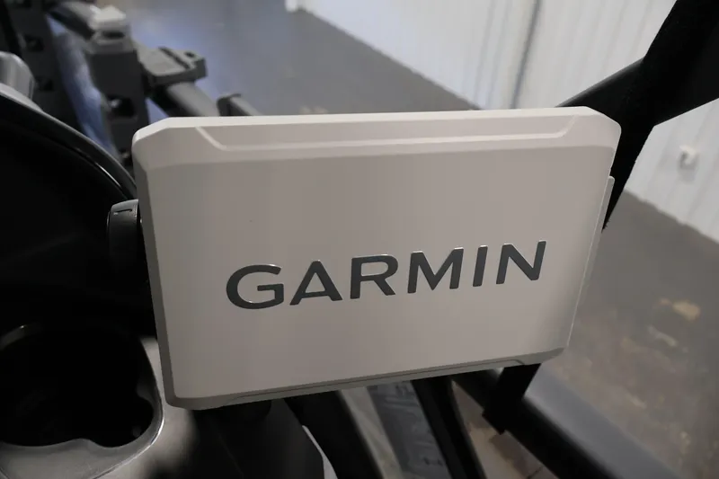 Slide: The Image of Garmin device on 2026 Sea-Doo Switch Fish 18, showcasing advanced navigation technology. - 35