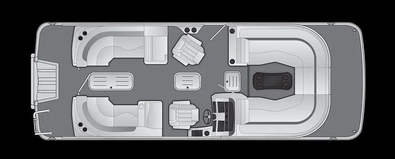 Slide: The Image of Bennington 23 LT Bowrider Fastback 2026 - 12
