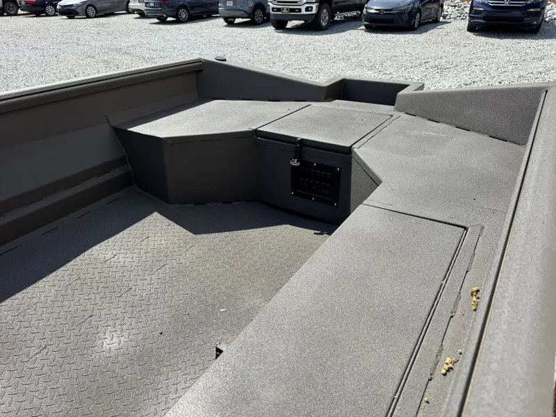 Slide: The Image of Interior view of a 2026 Reaper Boats 756 STEP TRANSOM. - 8