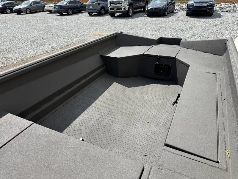 Slide: The Image of Interior view of Reaper Boats 756 STEP TRANSOM 2026. - 5