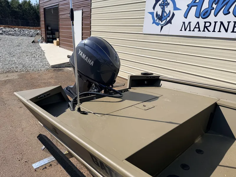 Slide: The Image of 2026 G3 Gator Tough 17 CC boat with Yamaha motor. - 4