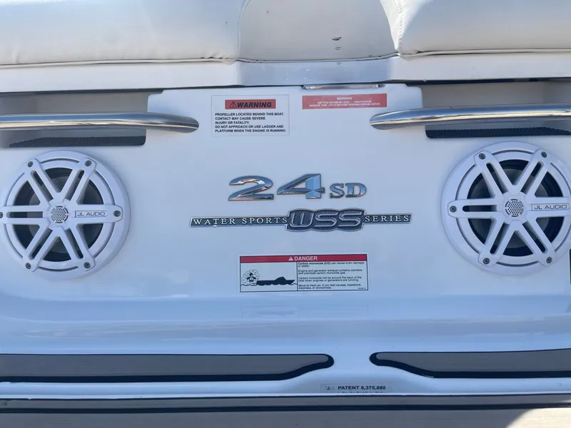 Slide: The Image of Cobalt 24SD 2016 water sports boat with JL Audio speakers. - 38