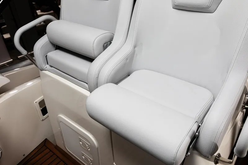 Slide: The Image of Luxury seating on 2025 Nuova Jolly Prince 38 Sport Cabin boat. - 15