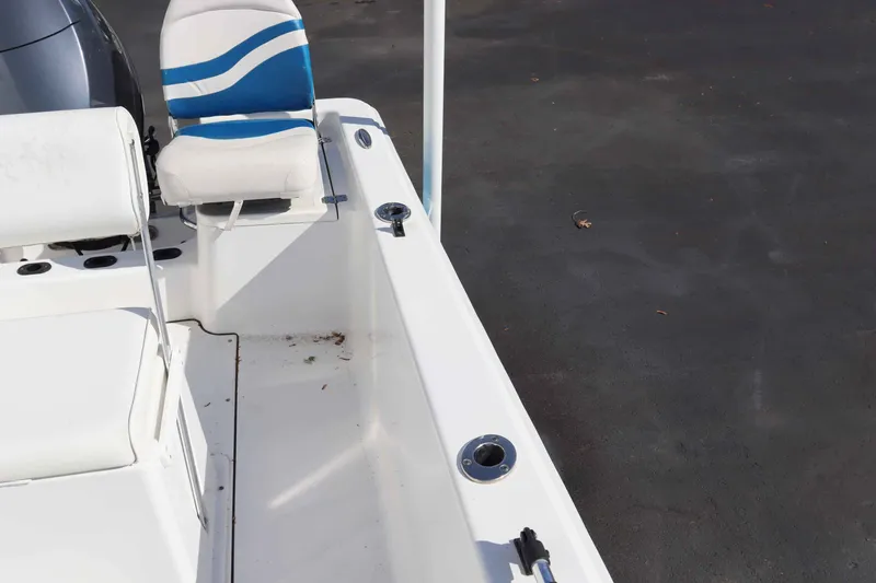 Slide: The Image of Interior of a 2015 Sportsman 17 Island Reef boat. - 10