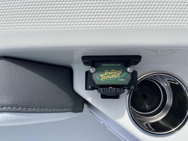 Slide: The Image of Battery charger on Cobia 285 Open Center Console 2026. - 23
