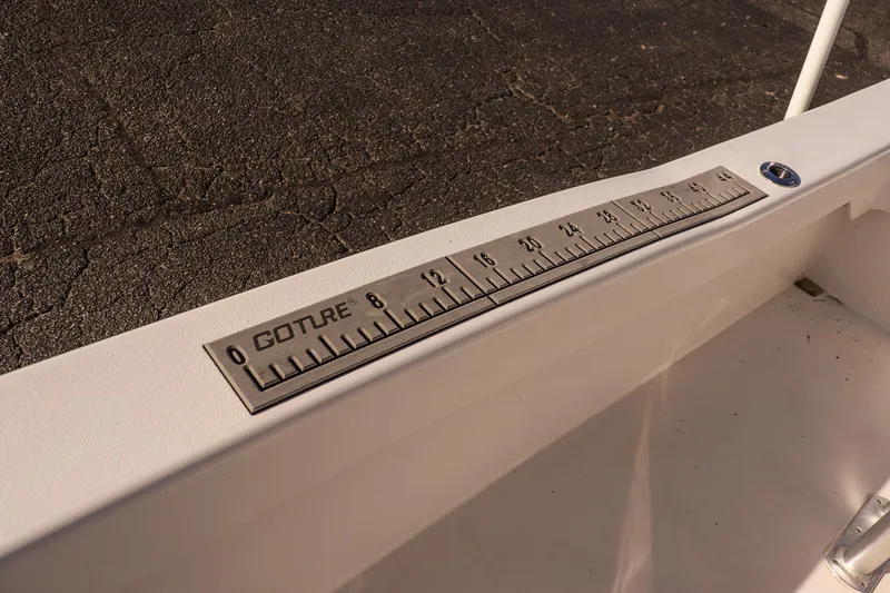 Slide: The Image of Ruler on Savannah SS21 boat, 2022 model, with "GOTURE" branding. - 8