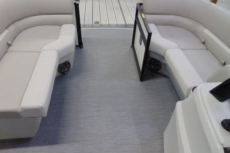 Slide: The Image of Luxurious seating on 2026 Godfrey EX 2086 CX boat, featuring spacious, comfortable design. - 5