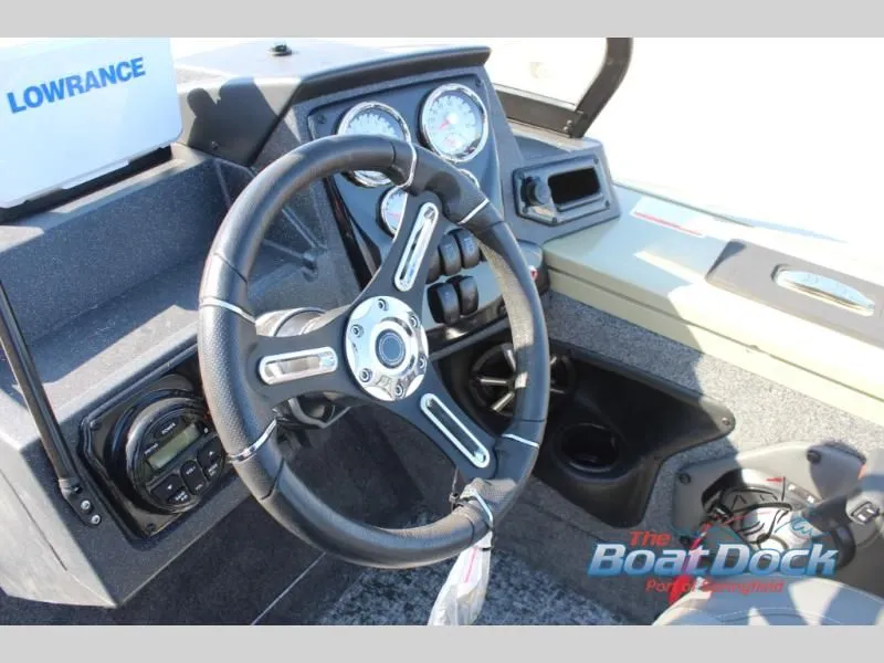 Slide: The Image of Interior view of Targa V18 Combo 2026 boat cockpit. - 12
