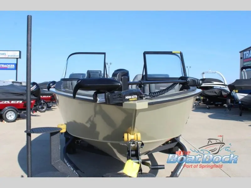 Slide: The Image of 2026 Targa V18 Combo boat on trailer outdoors. - 3