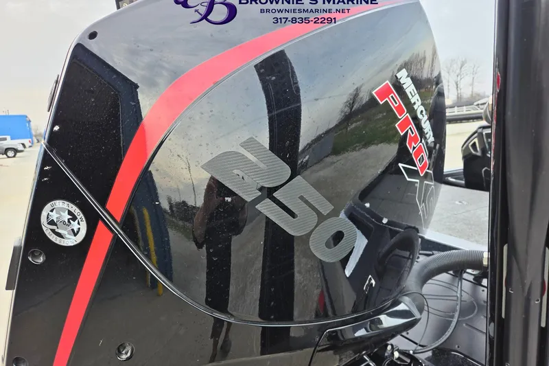 Slide: The Image of 2023 Ranger Z520R with Mercury Pro XS 250 engine, ultra-low emissions. - 22