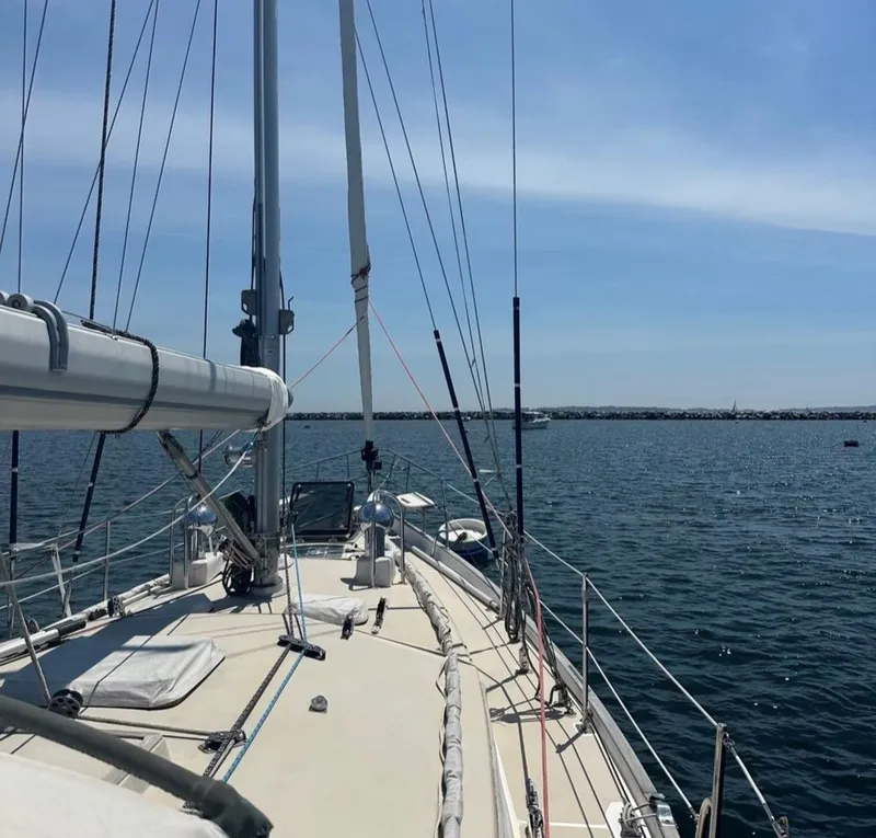 Slide: The Image of Able 42 Custom Yacht 1990 - 11