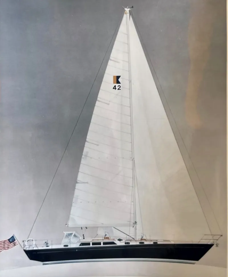 Slide: The Image of Able 42 Custom Yacht 1990 - 74