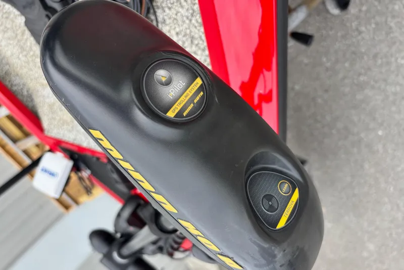 Slide: The Image of Minn Kota i-Pilot GPS trolling system on 2015 Tracker Pro Team 175 TXW boat. - 3