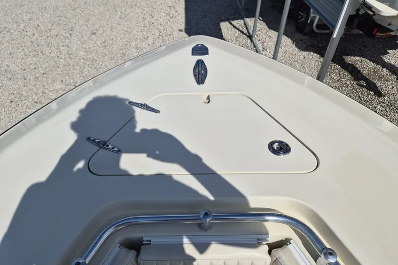 Slide: The Image of Bow of 2008 Contender 23 Tournament boat with shadow and hatch details. - 11