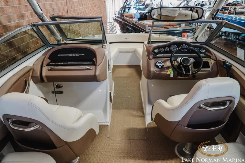Slide: The Image of Interior view of 2011 Cobalt 242 WSS boat at Lake Norman Marina. - 10