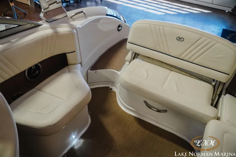 Slide: The Image of Interior seating of a 2011 Cobalt 242 WSS boat at Lake Norman Marina. - 18