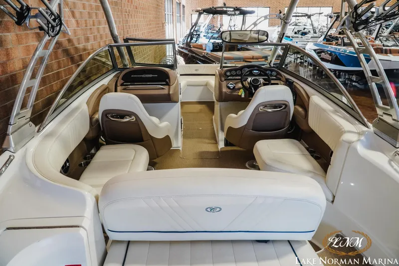 Slide: The Image of Interior view of a 2011 Cobalt 242 WSS boat at Lake Norman Marina. - 8