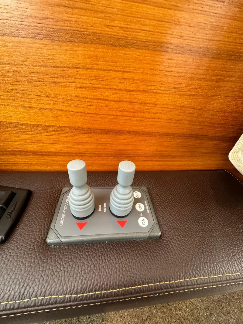 Slide: The Image of Control panel of a 2018 Ranger Tugs R-31S Ranger Tug boat. - 44