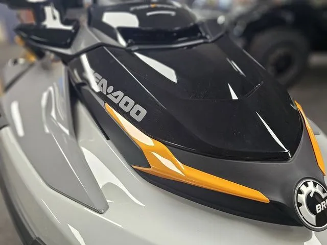 Slide: The Image of 2026 Sea-Doo FISH PRO jet ski with sleek design. - 9