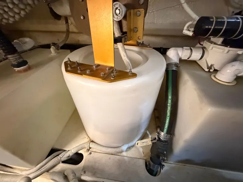 Slide: The Image of Interior of 2009 Tiara Yachts 4300 Sovran with Victron Energy charger. - 42