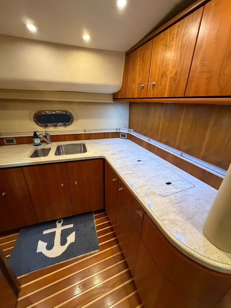 Slide: The Image of Engine room of 2009 Tiara Yachts 4300 Sovran with Volvo Penta engines. - 44