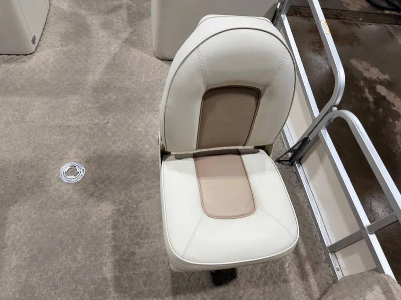 Slide: The Image of Beige boat seat cushion on Misty Harbor 2085DF, 2010 model. - 14
