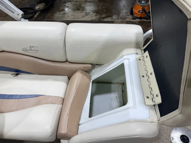 Slide: The Image of Misty Harbor boat seat with storage, model 2085DF, year 2010. - 36