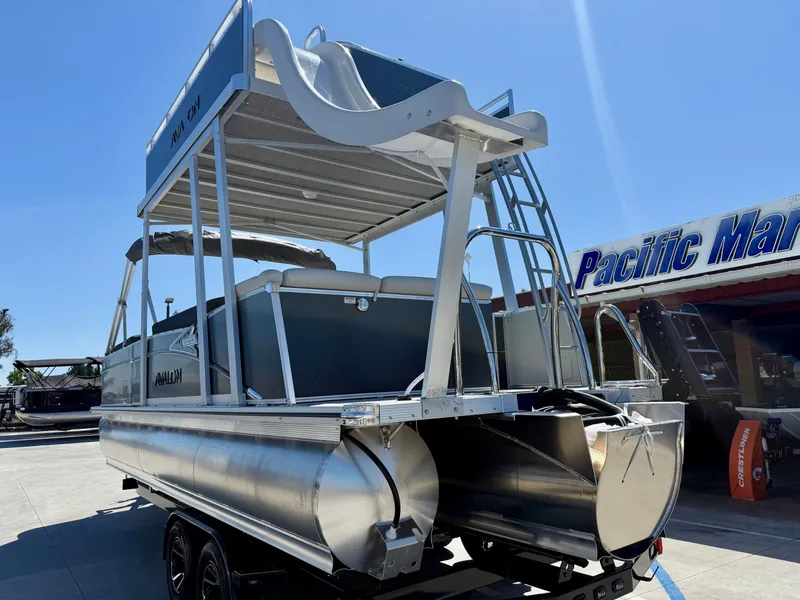 Slide: The Image of Avalon Catalina Cruise Funship 2026 with slide and 200HP Mercury engine. - 3