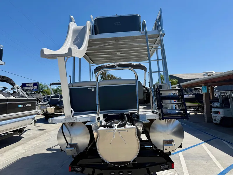 Slide: The Image of Avalon Catalina Cruise Funship 2026 with slide and 200HP Mercury engine. - 7