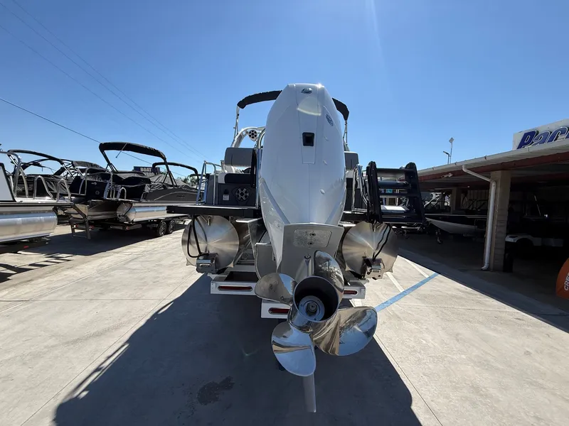 Slide: The Image of Avalon Excalibur LTD Quad Lounger Shift Windshield - 27 FT w/ 425HP Mercury V10! 2026 - 9