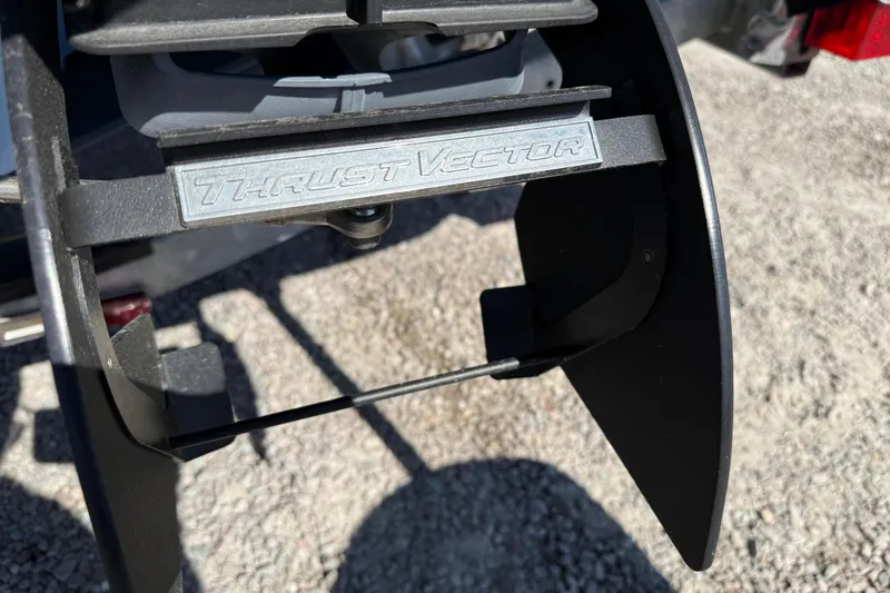 Slide: The Image of 2024 Yamaha Boats AR220 Thrust Vector detail on gravel background. - 9